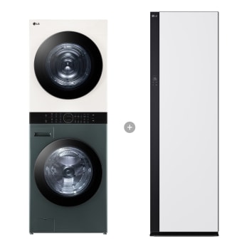 LG 트롬 오브제컬렉션 워시타워 + LG 스타일러