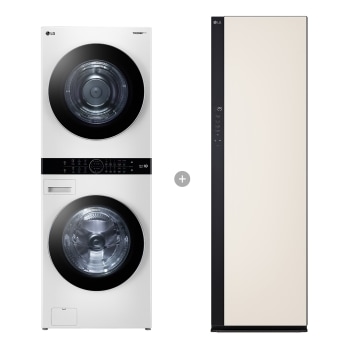 LG 트롬 오브제컬렉션 워시타워 + LG 스타일러