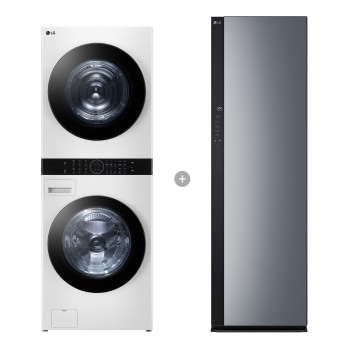 LG 트롬 오브제컬렉션 워시타워 + LG 스타일러