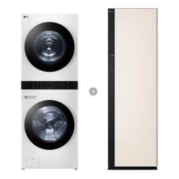 LG 트롬 오브제컬렉션 워시타워 + LG 스타일러