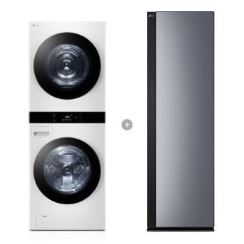 LG 트롬 오브제컬렉션 워시타워 + LG 스타일러