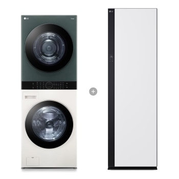 LG 트롬 오브제컬렉션 워시타워 + LG 스타일러