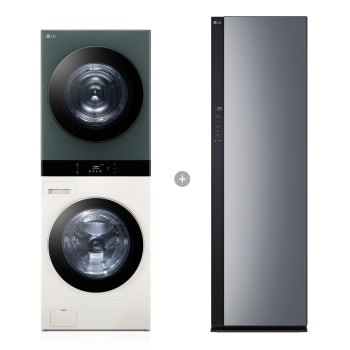 LG 트롬 오브제컬렉션 워시타워 + LG 스타일러