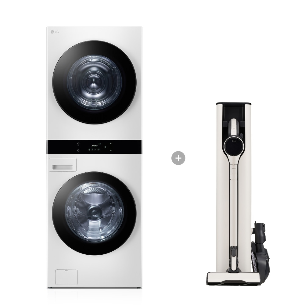 워시타워 LG 트롬 오브제컬렉션 워시타워 + LG 코드제로 A9S (1WU-48W.AKOR) 메인이미지 0