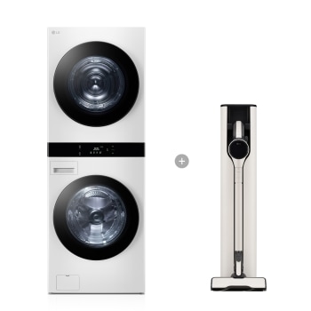 LG 트롬 오브제컬렉션 워시타워 + LG 코드제로 A9S