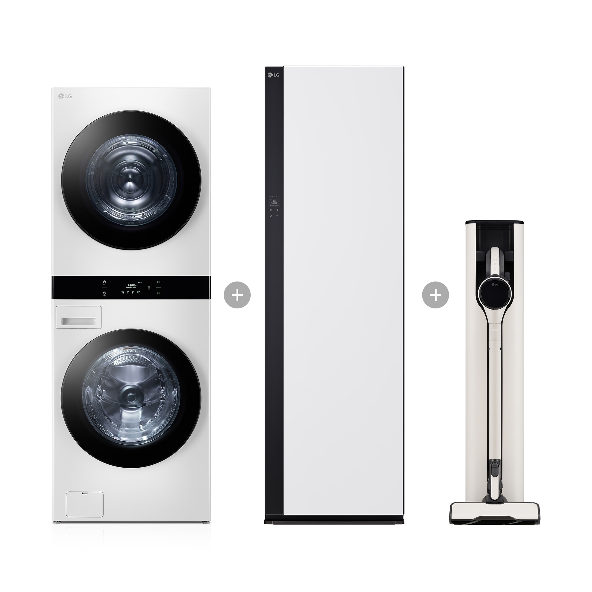 워시타워 LG 트롬 오브제컬렉션 워시타워 + LG 스타일러 + LG 코드제로 A9S (1WU-M8H-20W.AKOR) 줌이미지 1