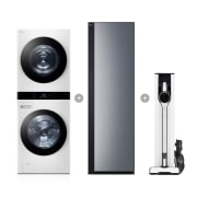 워시타워 LG 트롬 오브제컬렉션 워시타워 + LG 스타일러 + LG 코드제로 A9S (1WU-G52-48H.AKOR) 썸네일이미지 1