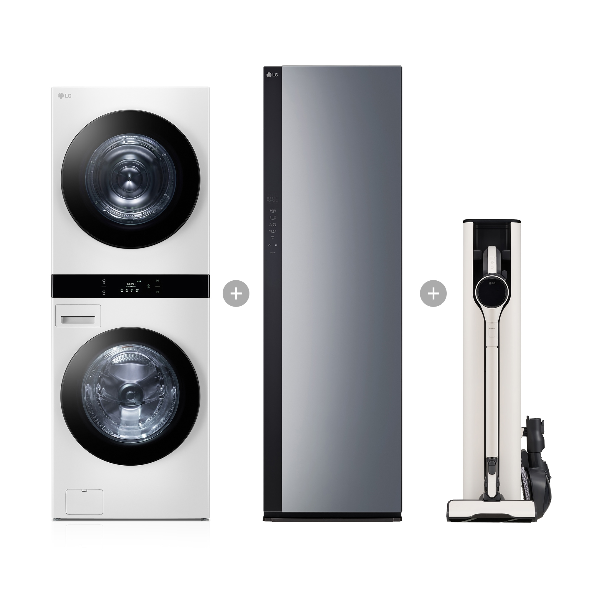 워시타워 LG 트롬 오브제컬렉션 워시타워 + LG 스타일러 + LG 코드제로 A9S (1WU-G52-48W.AKOR) 줌이미지 1
