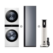 워시타워 LG 트롬 오브제컬렉션 워시타워 + LG 스타일러 + LG 코드제로 A9S (1WU-G52-48W.AKOR) 썸네일이미지 1