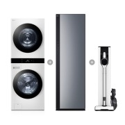 워시타워 LG 트롬 오브제컬렉션 워시타워 + LG 스타일러 + LG 코드제로 A9S (1WU-G52-27H.AKOR) 썸네일이미지 1