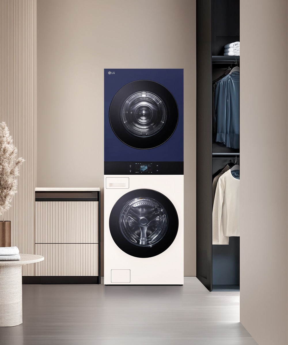 LG 업 가전 LG 트롬 AI 오브제컬렉션 워시타워 (WA2525EYZF.AKOR) 메인이미지 0