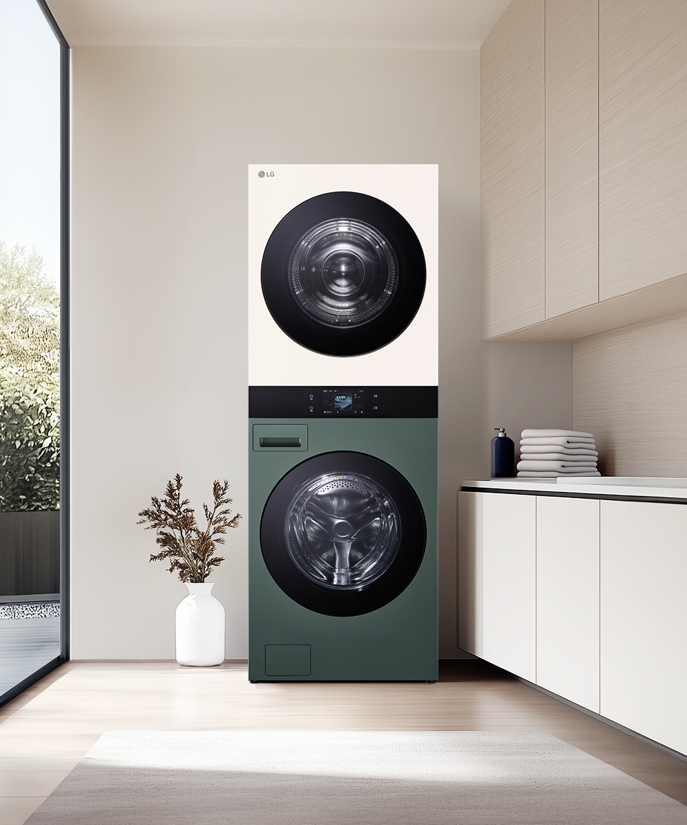 워시타워 LG 트롬 AI 오브제컬렉션 워시타워 (WA2323GEHN.AKOR) 메인이미지 0