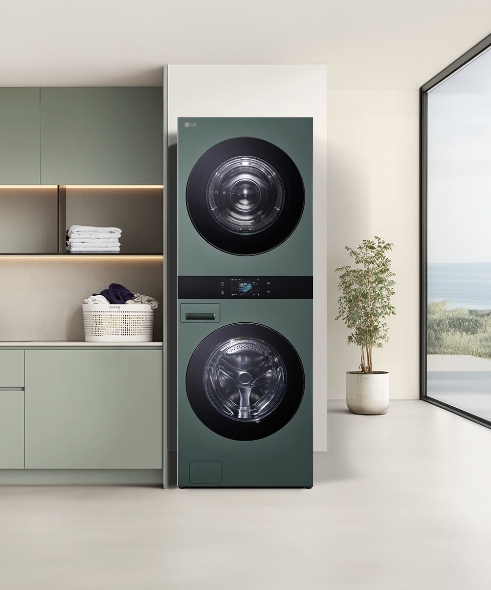 워시타워 LG 트롬 AI 오브제컬렉션 워시타워 (WA2323GGHN.AKOR) 메인이미지 0