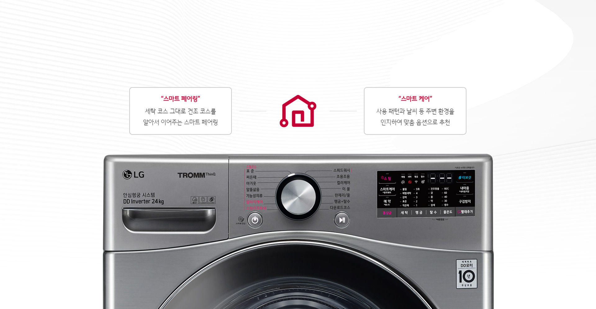 최적 옵션도 알아서, 세탁기/건조기도 알아서 이어주는 스마트한 세탁1