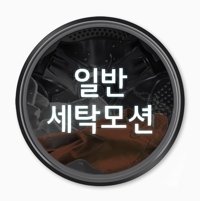 일반 세탁모션 