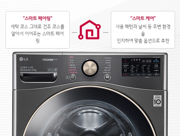 최적 옵션도 알아서, 세탁기/건조기도 알아서 이어주는 스마트한 세탁2