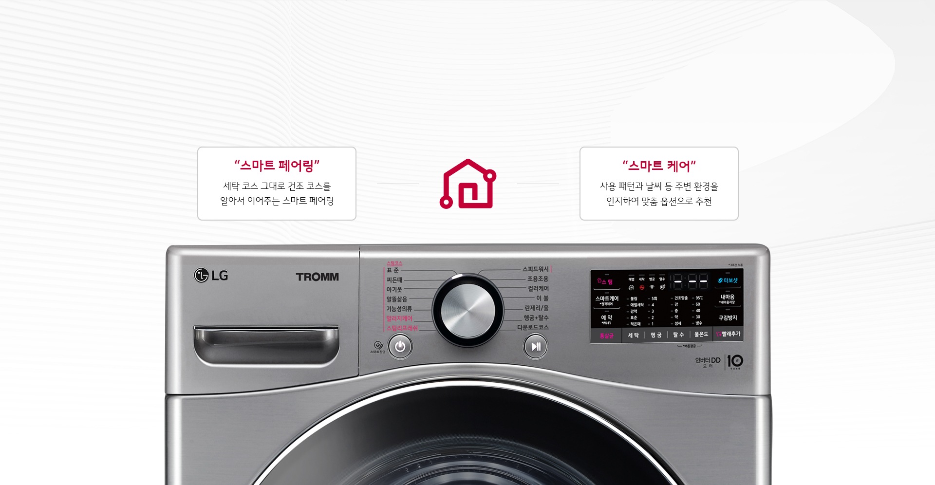 최적 옵션도 알아서, 세탁기/건조기도 알아서 이어주는 스마트한 세탁1