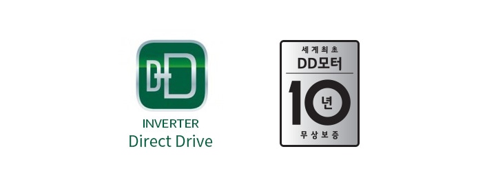 작지만 강한<br>슬림 인버터 DD모터1