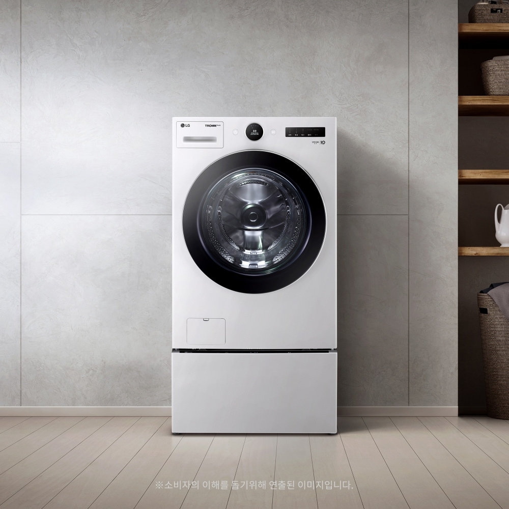 세탁기 LG 트롬 트윈워시 (FX24WSB.AKOR) 메인이미지 1