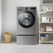 세탁기 LG 트롬 트윈워시 (FX24VSB.AKOR) 썸네일이미지 1