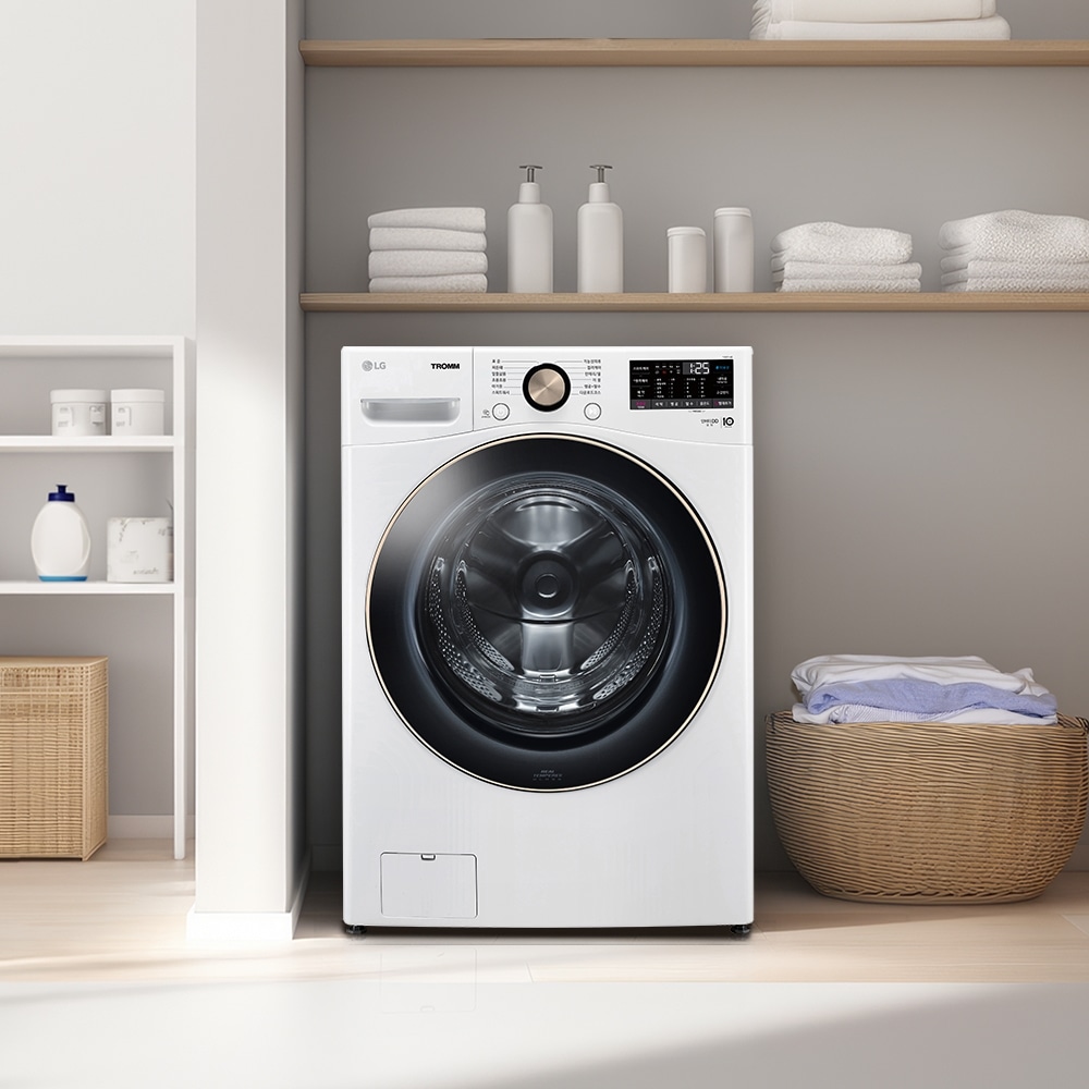세탁기 LG 트롬 세탁기 (F24WDLP.AKOR) 메인이미지 1