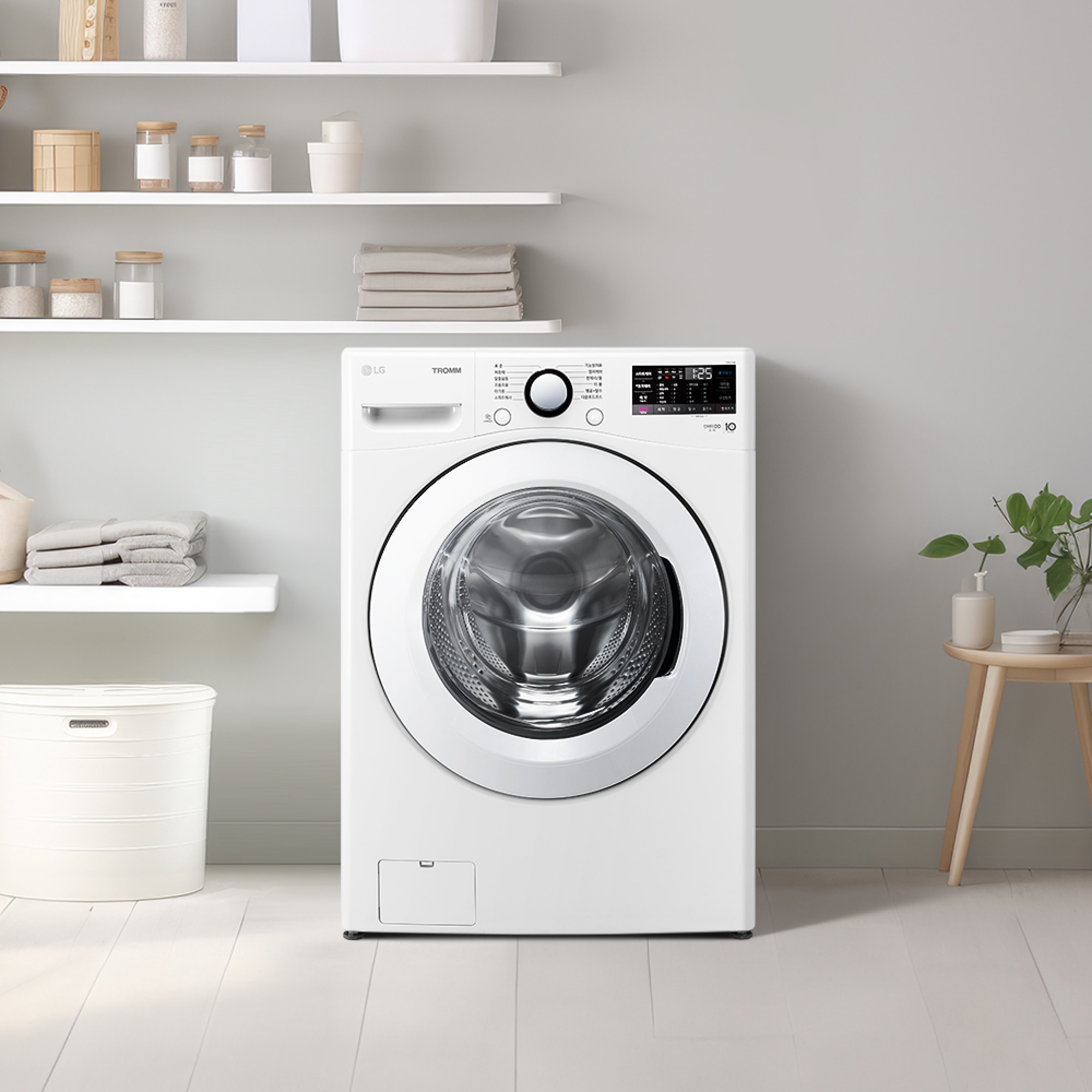 세탁기 LG 트롬 세탁기 (F19WDWP.AKOR) 줌이미지 1