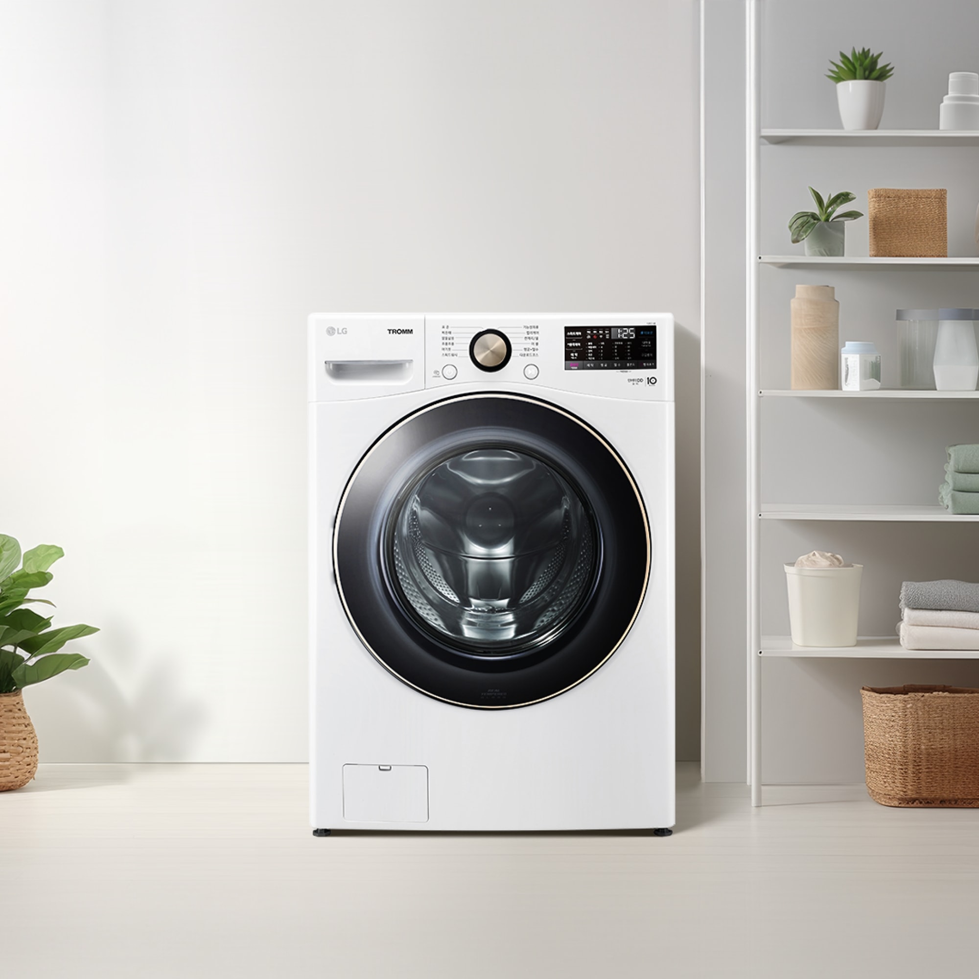 세탁기 LG 트롬 세탁기 (F19WDLP.AKOR) 줌이미지 1