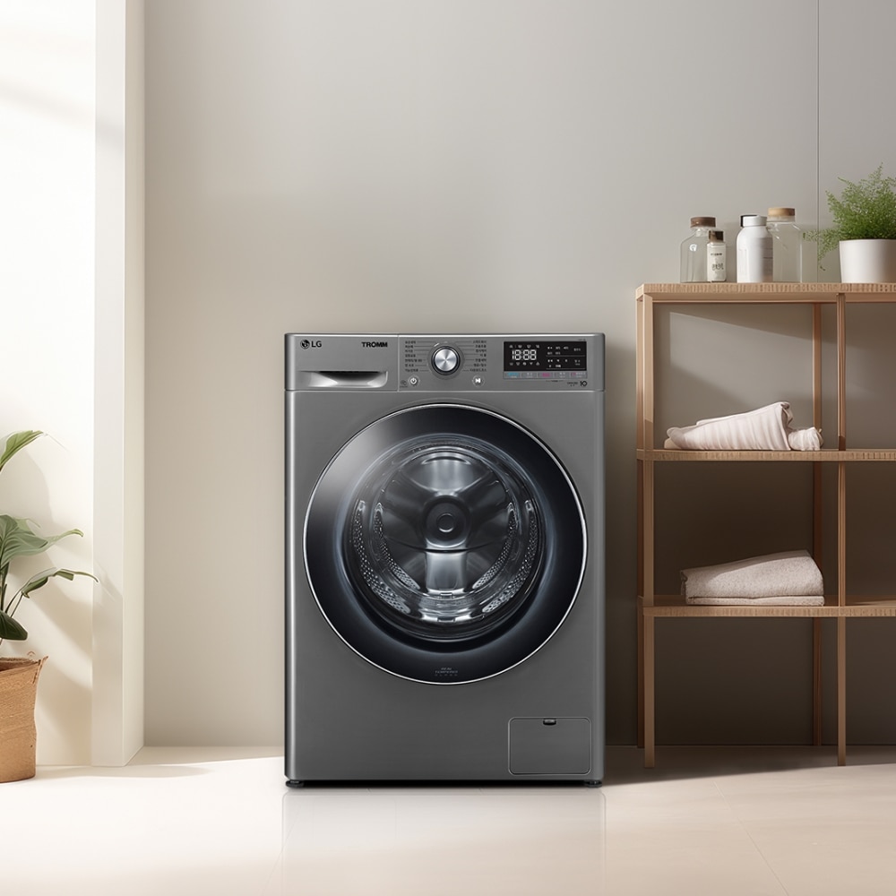 세탁기 LG 트롬 세탁기 (F12VVA.AKOR) 메인이미지 1