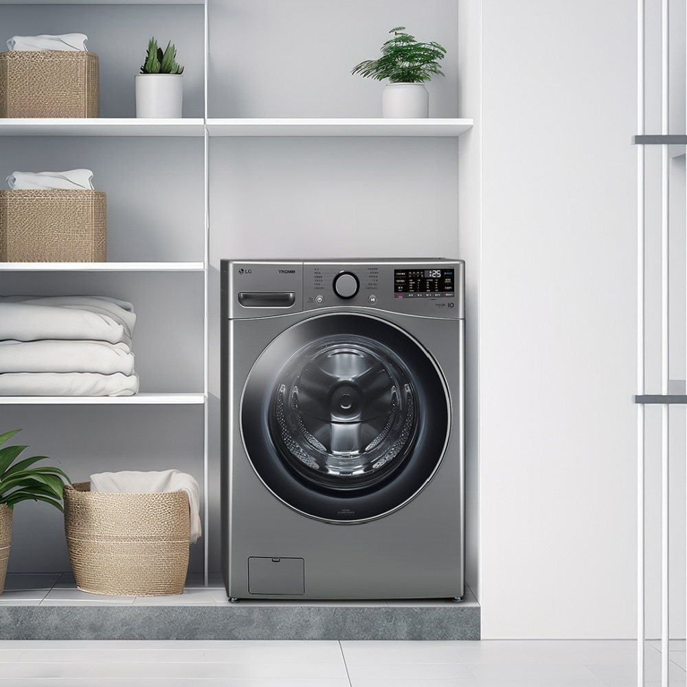 세탁기 LG 트롬 세탁기 (F24VDSP.AKOR) 메인이미지 1