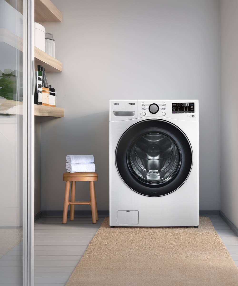 세탁기 LG 트롬 세탁기 (F21WDSP.AKOR) 메인이미지 0