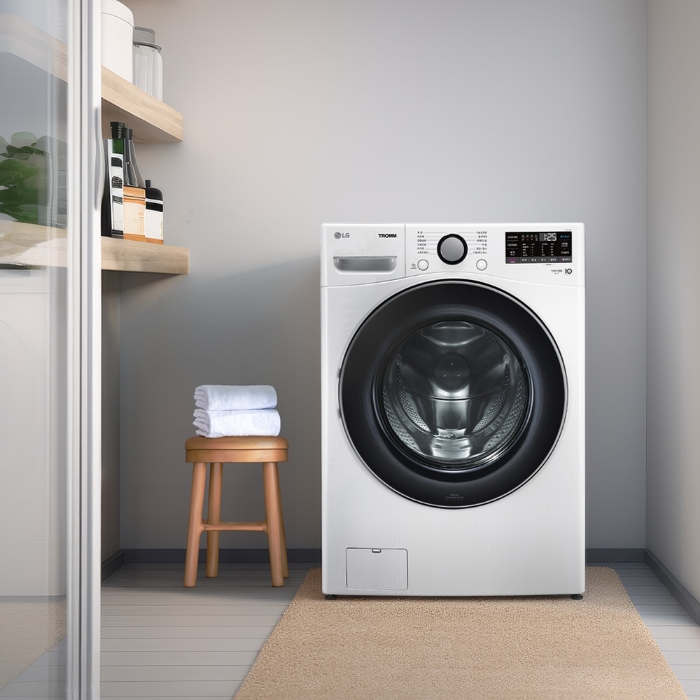 세탁기 LG 트롬 세탁기 (F21WDSP.AKOR) 메인이미지 0