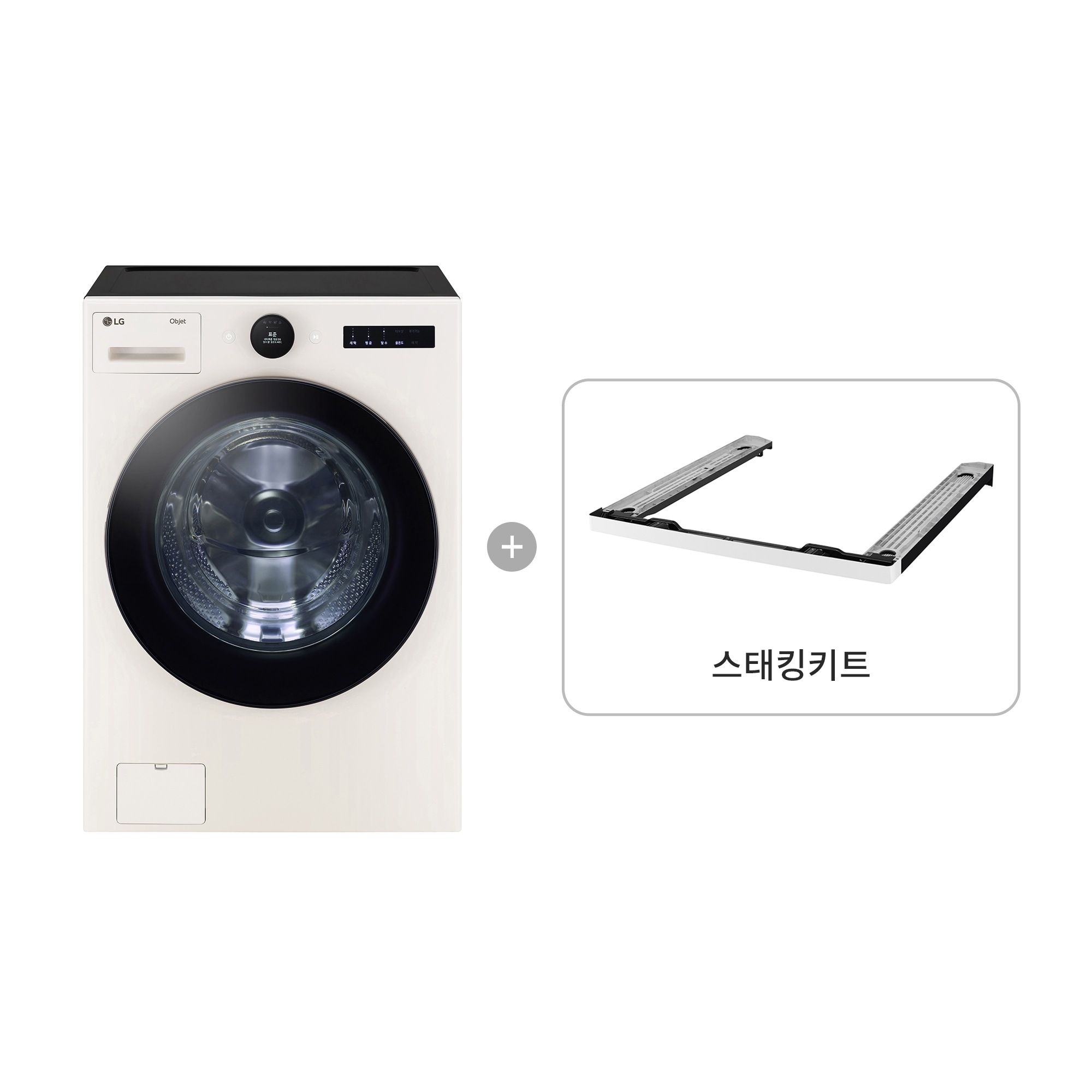 세탁기 LG 트롬 오브제컬렉션 + 스태킹키트 (FX24EN-KE.AKOR) 줌이미지 0