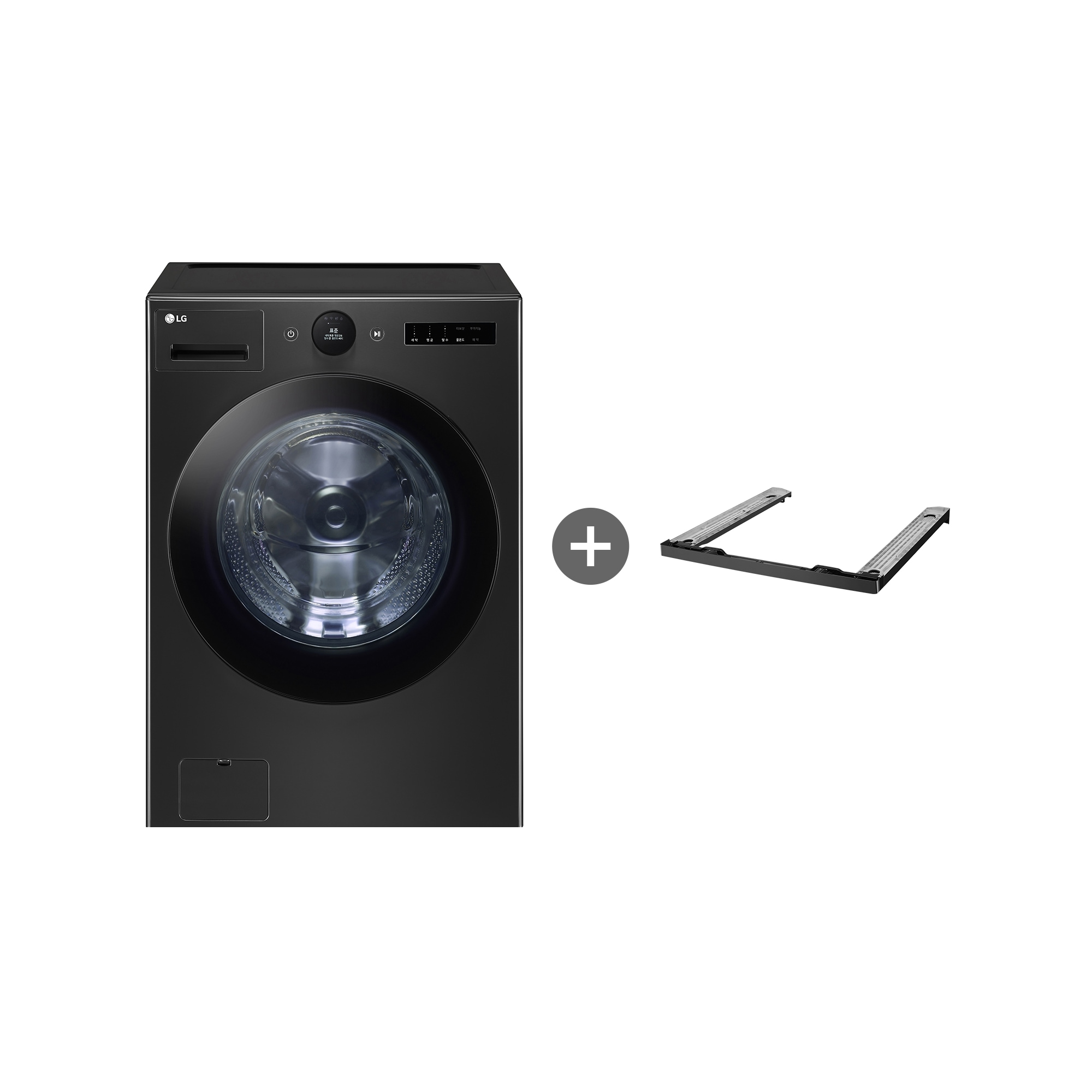 세탁기 LG 트롬 오브제컬렉션 + 스태킹키트 (FX23KN-KK.AKOR) 줌이미지 1
