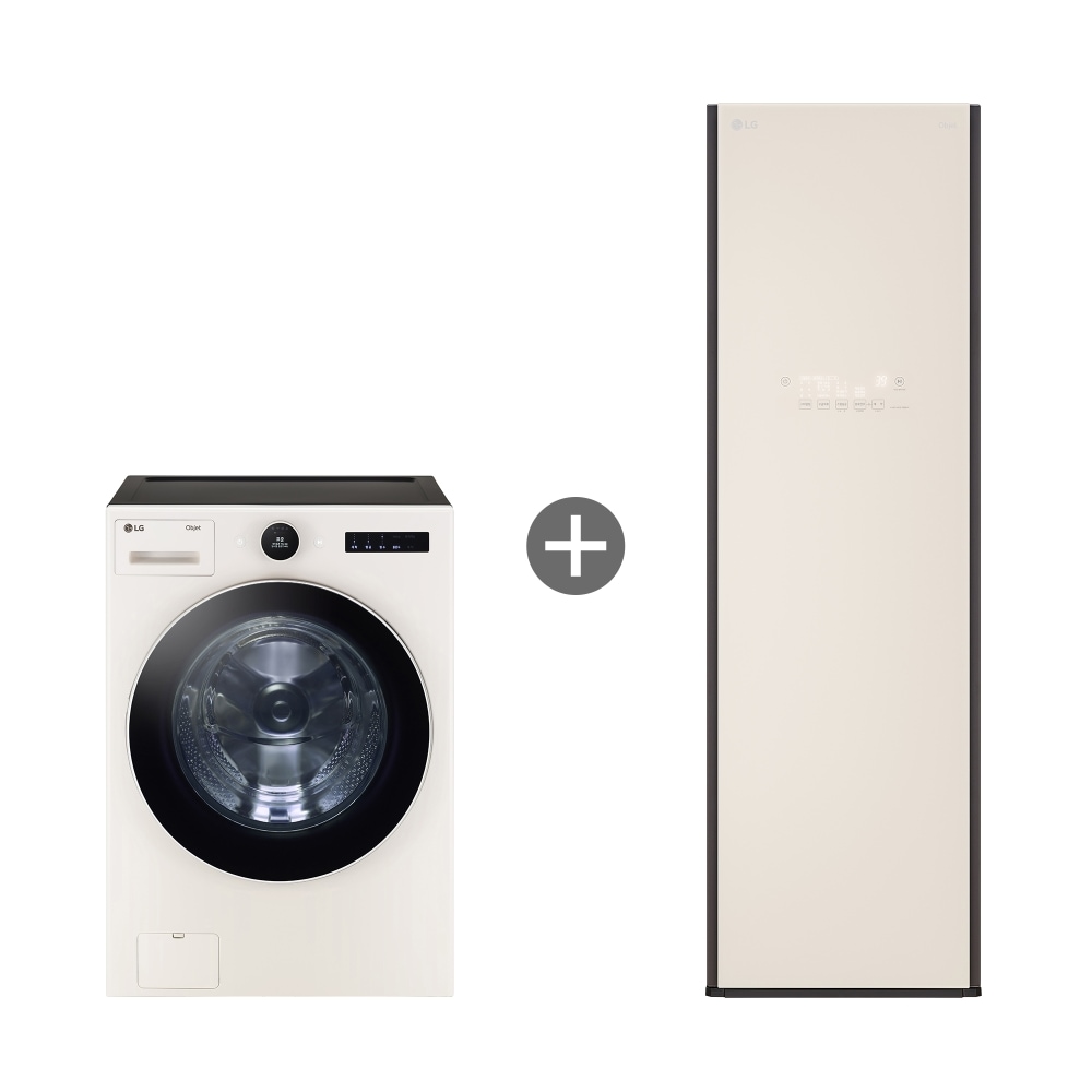 세탁기 LG 트롬 오브제컬렉션 + LG 스타일러 (FX23ENE-5BA.AKOR) 메인이미지 0