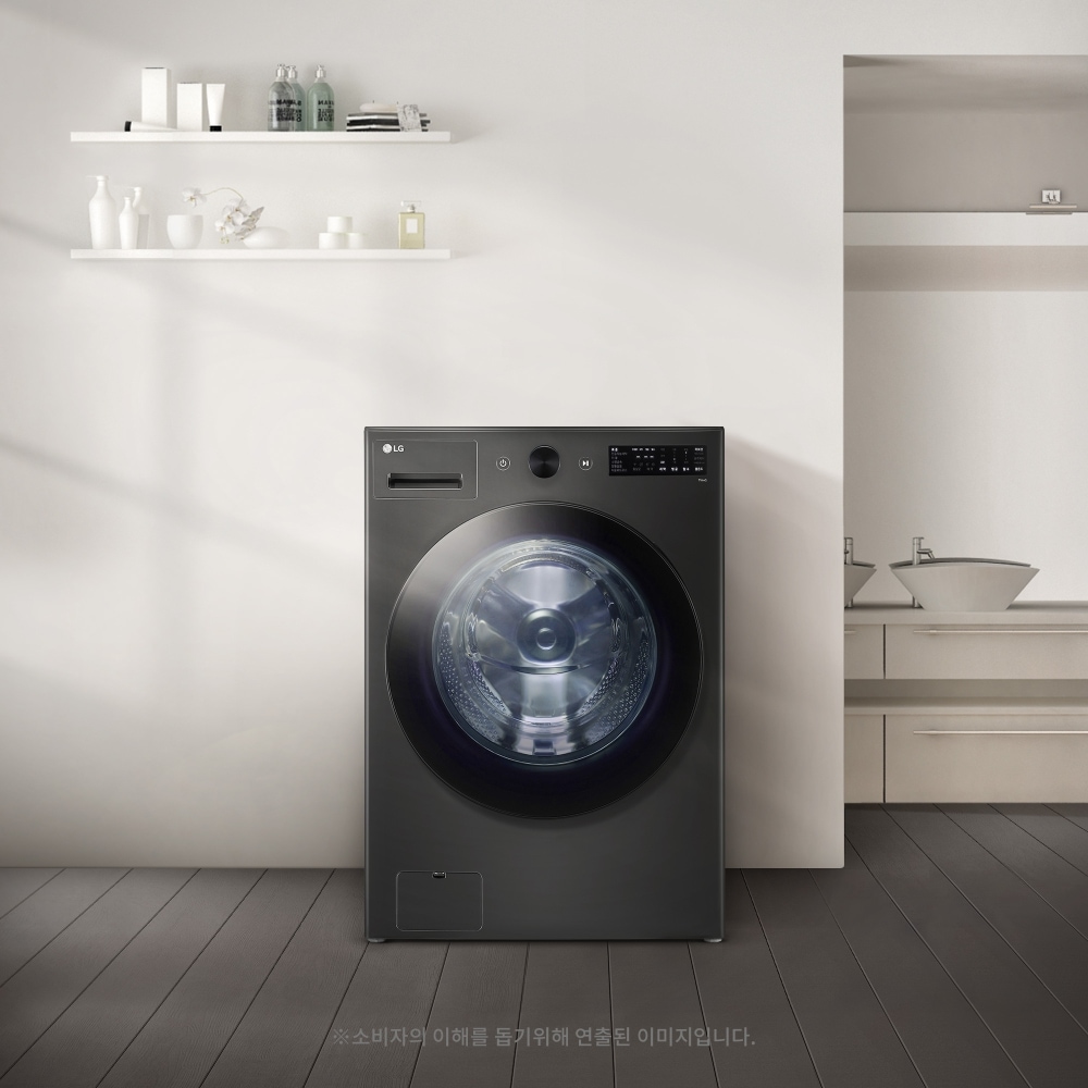 세탁기 LG 트롬 오브제컬렉션 세탁기 (FG24KN.AKOR2) 메인이미지 1