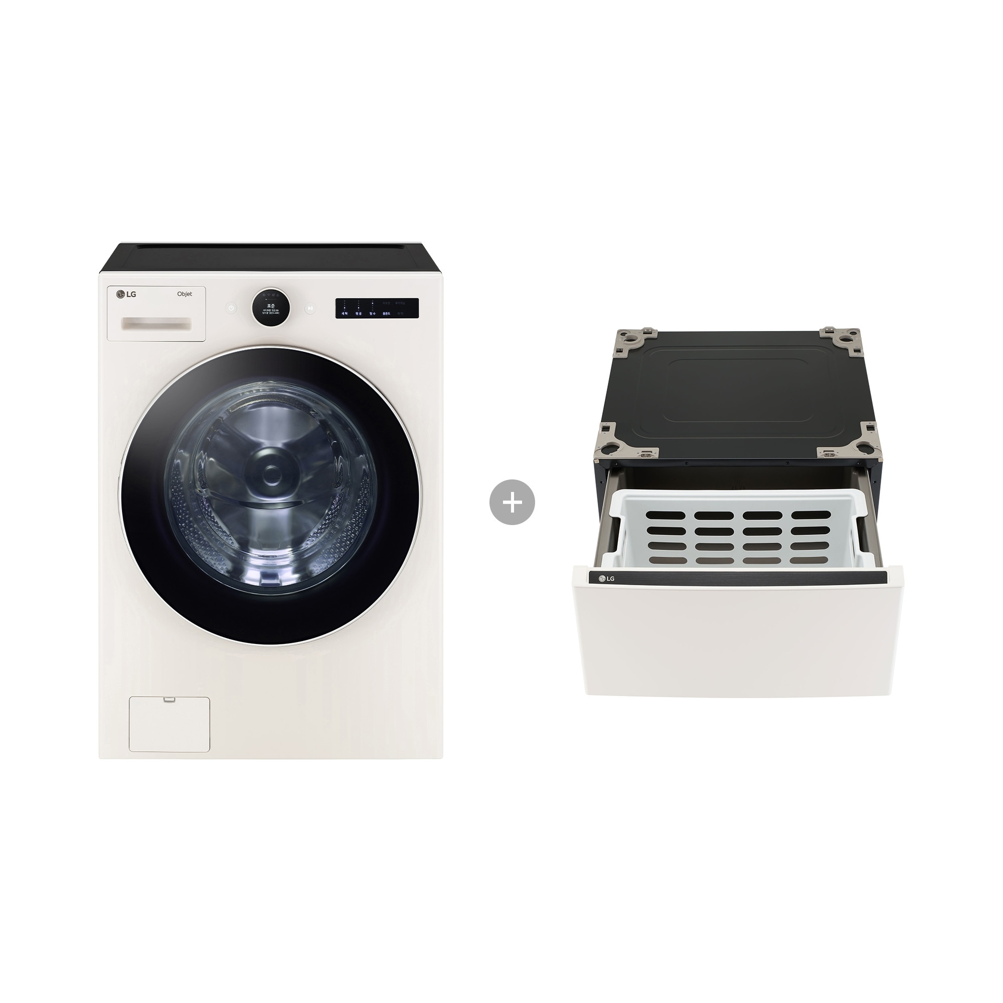 세탁기 LG 트롬 오브제컬렉션 + 키높이 수납함 (FX23ENEF.AKOR) 줌이미지 0
