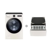 세탁기 LG 트롬 오브제컬렉션 + 키높이 수납함 (FX25EAF.AKOR) 썸네일이미지 0