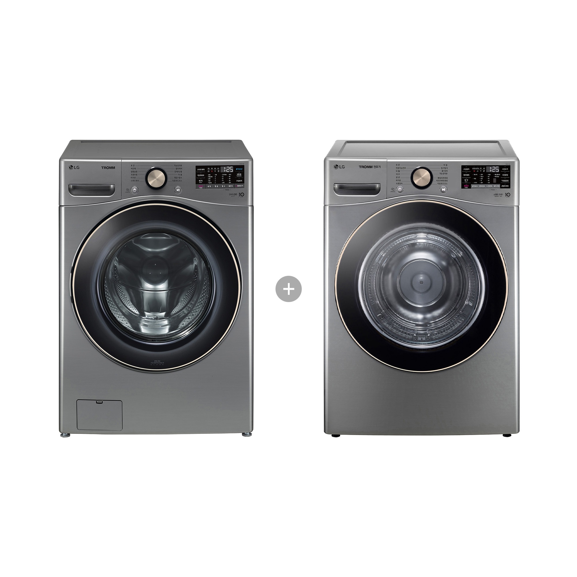 의류건조기 LG 트롬 + 건조기 (F21VDLP-9VL.AKOR) 줌이미지 0