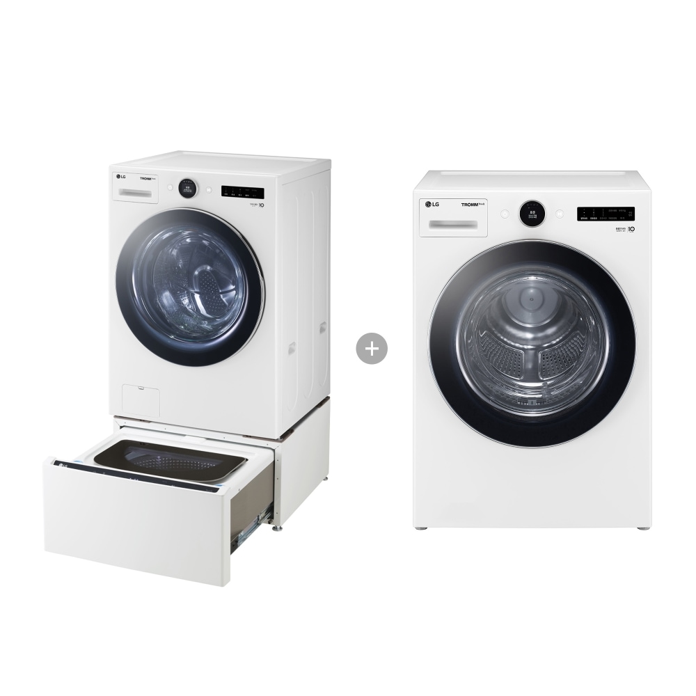 의류건조기 LG 트롬 트윈워시 + 건조기 (FX23WNX-2WA.AKOR) 메인이미지 0