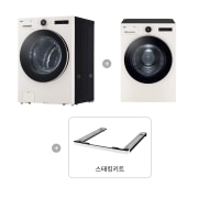 의류건조기 LG 트롬 오브제컬렉션 + 건조기 + 스태킹키트 (FX23ENE-ENE.AKOR) 썸네일이미지 1