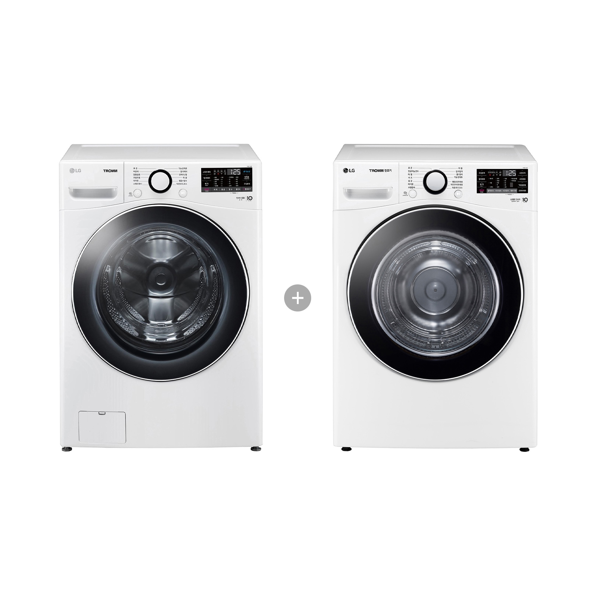 의류건조기 LG 트롬 + 건조기 (F24WDWP-9WL.AKOR) 줌이미지 1