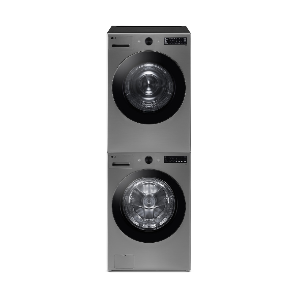 세탁기 LG 트롬 오브제컬렉션 + 건조기 + 스태킹키트 (KFG19VN-9VN.AKOR2) 메인이미지 0