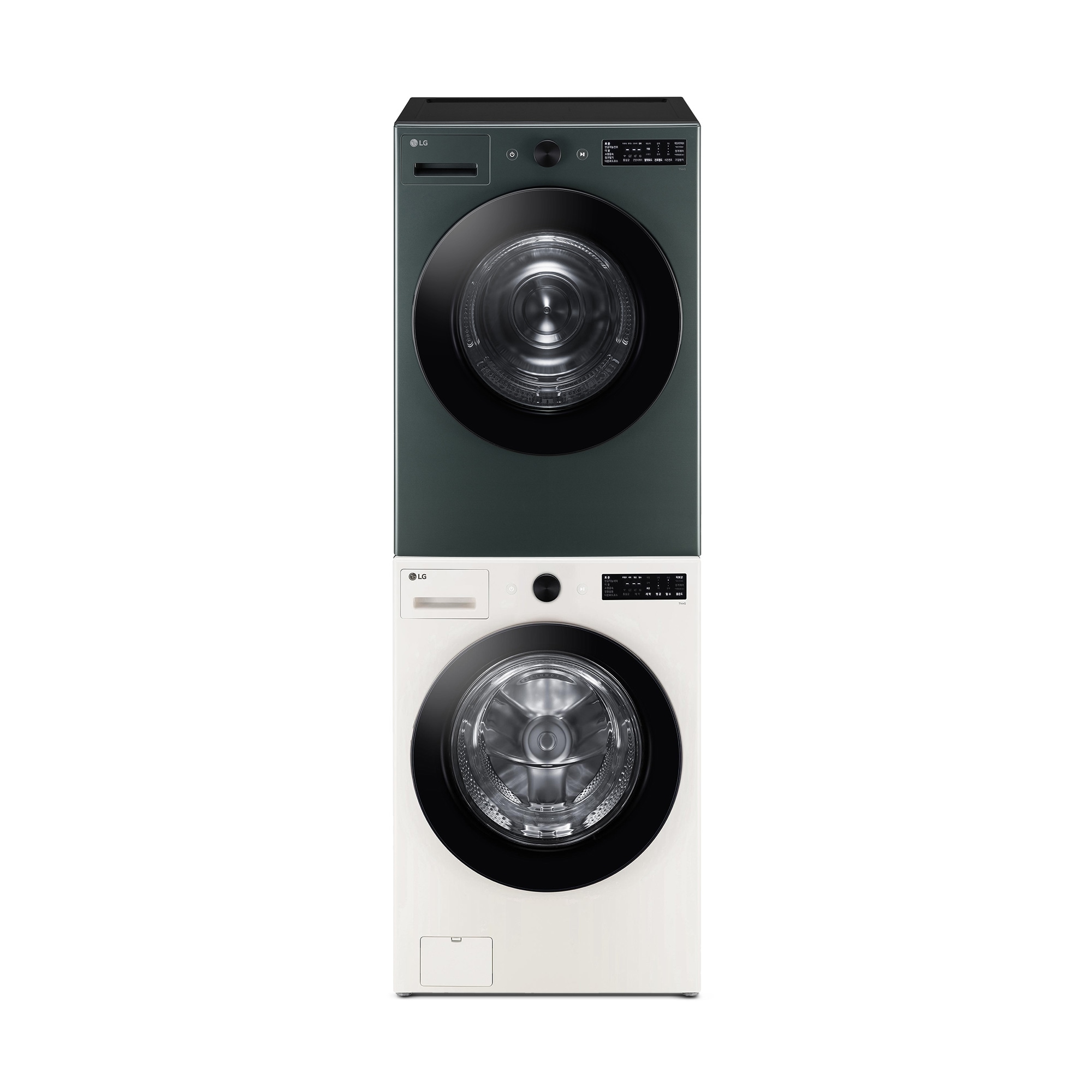 의류건조기 LG 트롬 오브제컬렉션 + 건조기 + 스태킹키트 (KFG21EN-8GN.AKOR) 줌이미지 0