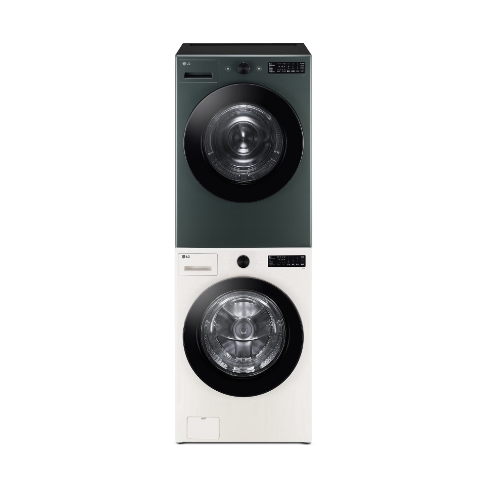 의류건조기 LG 트롬 오브제컬렉션 + 건조기 + 스태킹키트 (KFG21EN-8GN.AKOR) 메인이미지 0