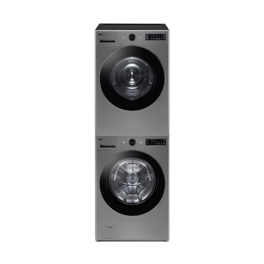 세탁기 LG 트롬 오브제컬렉션 + 건조기 + 스태킹키트 (KFG21VN-8VN.AKOR) 메인이미지 0
