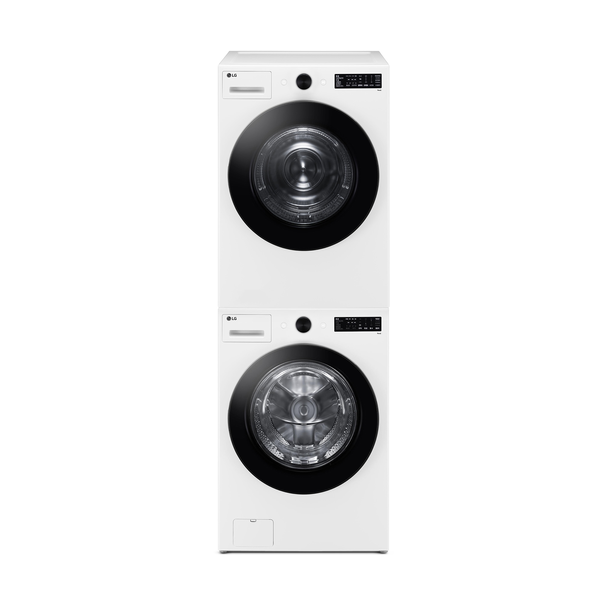 의류건조기 LG 트롬 오브제컬렉션 + 건조기 + 스태킹키트 (KFG21WN-9WN.AKOR) 줌이미지 1