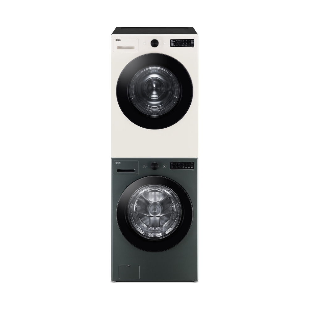 세탁기 LG 트롬 오브제컬렉션 + 건조기 + 스태킹키트 (KFG19GN-9EN.AKOR) 메인이미지 0
