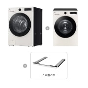 세탁기 LG 트롬 오브제컬렉션 + 건조기 + 스태킹키트 (KFG19EN-9EN.AKOR) 썸네일이미지 1