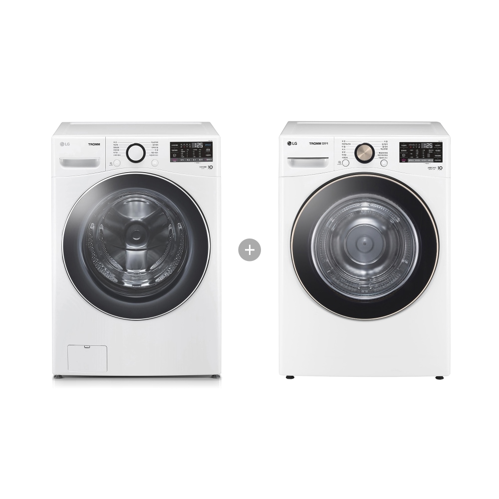 세탁기 LG 트롬 + 건조기 (F24WWP-8WLN.AKOR) 메인이미지 0
