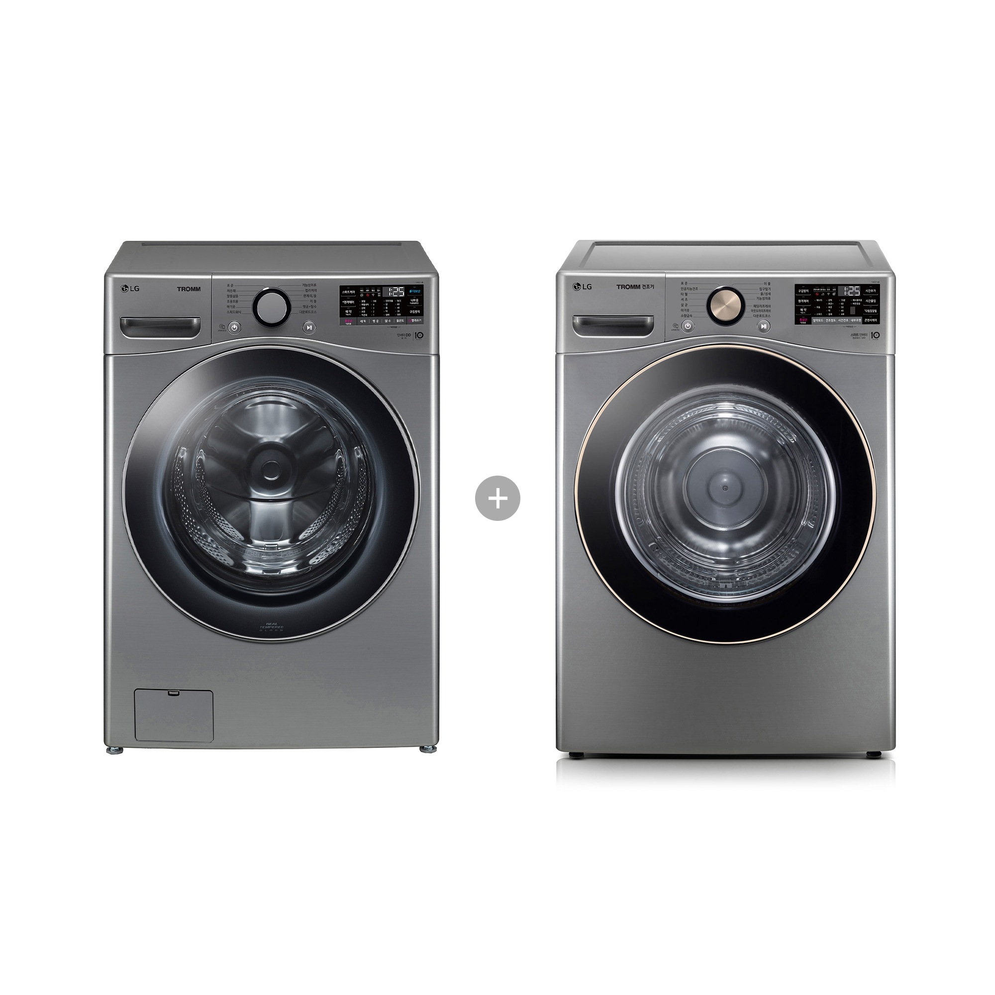 세탁기 LG 트롬 + 건조기 (F24VDSP-9VL.AKOR) 줌이미지 0